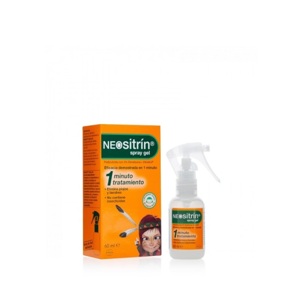 Neositrin Spray Gel Antipiojos 60ml